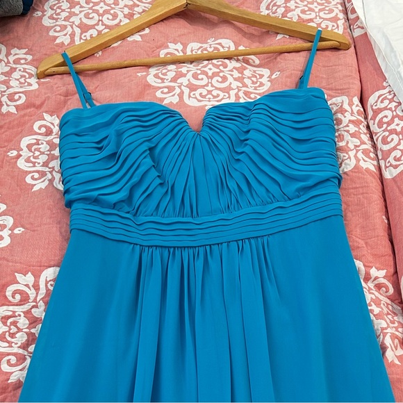 Laundry by Shelli Segal Gown, Ocean Blue - Picture 7 of 10